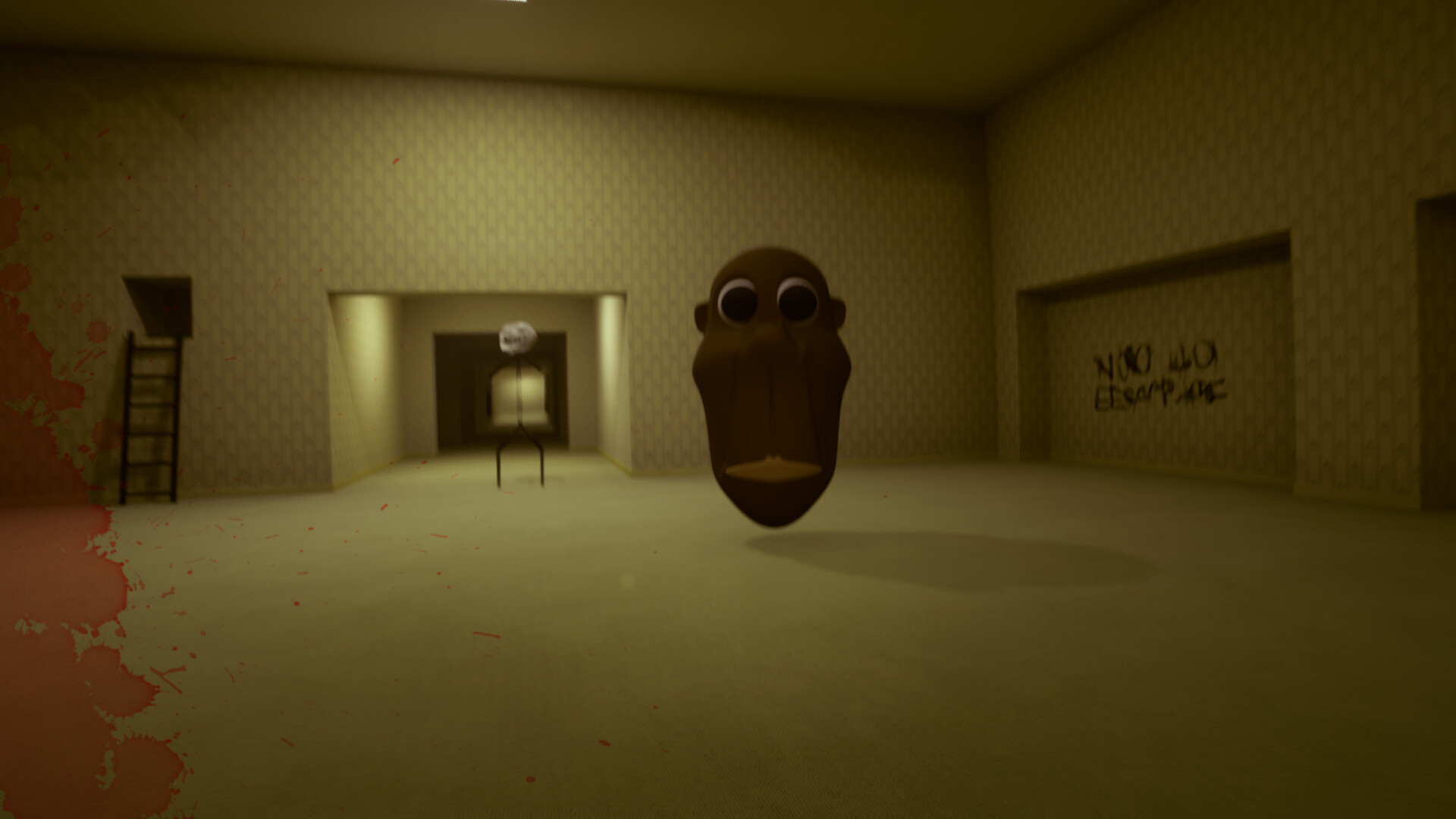 Nextbots In The Backrooms Screenshot 4