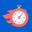 Fast racer icon