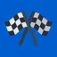 Race fan icon