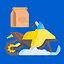Food delivery icon
