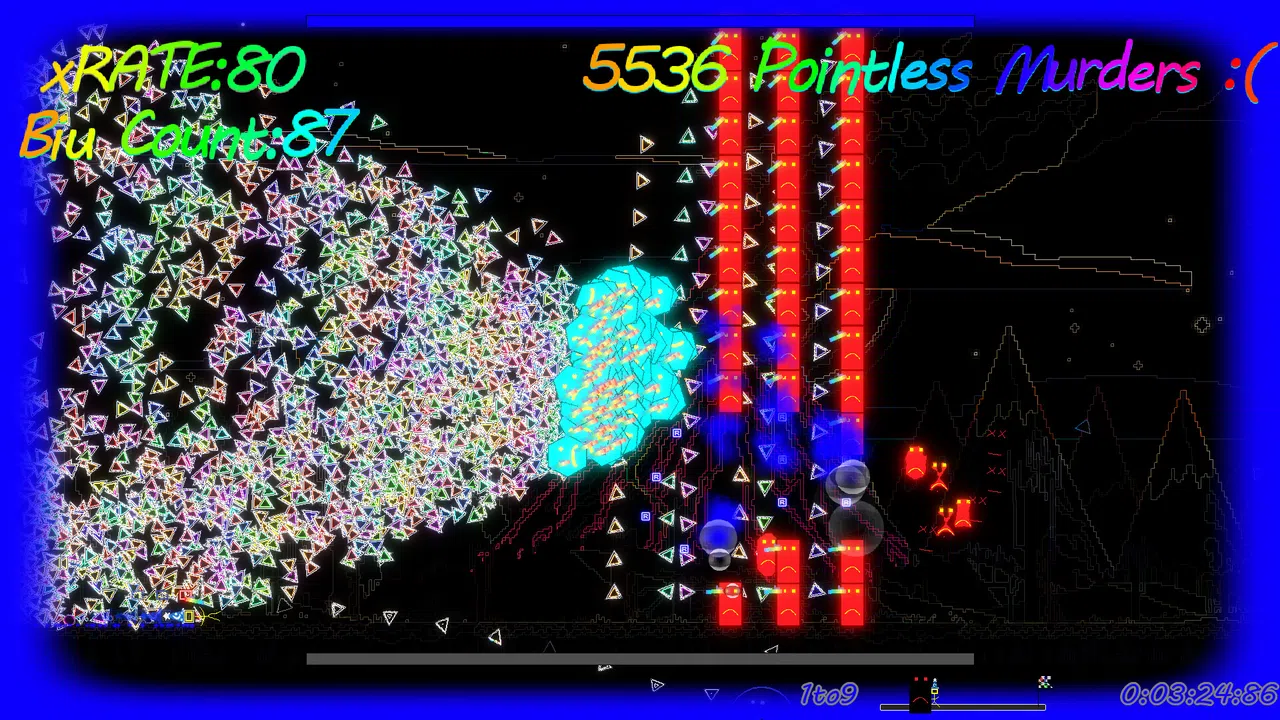 A2C:Ayry seems to be playtesting a 2D runner shooter from Cci Screenshot 7