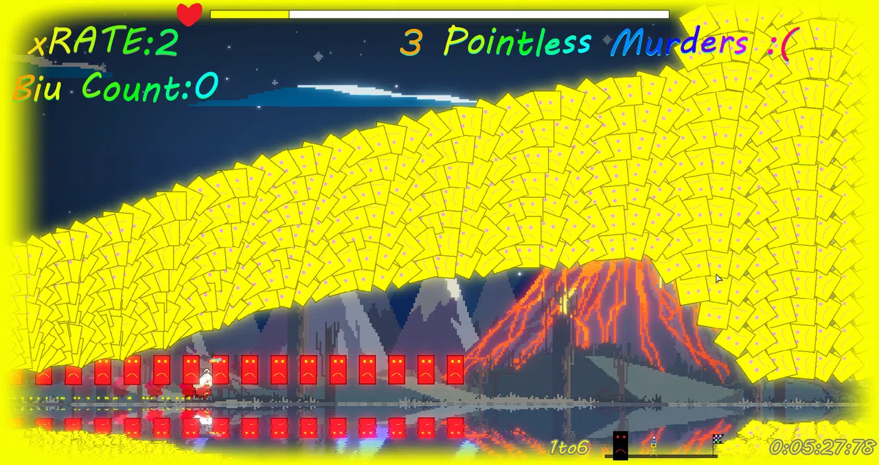 A2C:Ayry seems to be playtesting a 2D runner shooter from Cci Screenshot 4