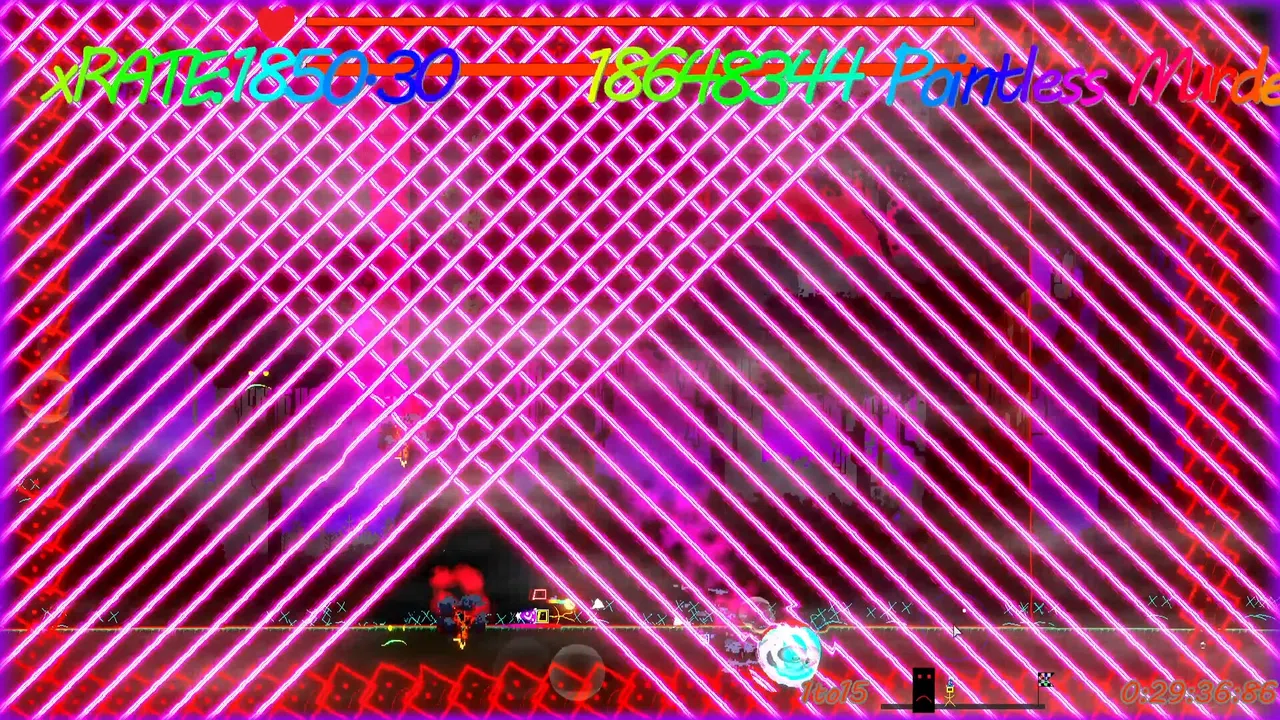 A2C:Ayry seems to be playtesting a 2D runner shooter from Cci Screenshot 1
