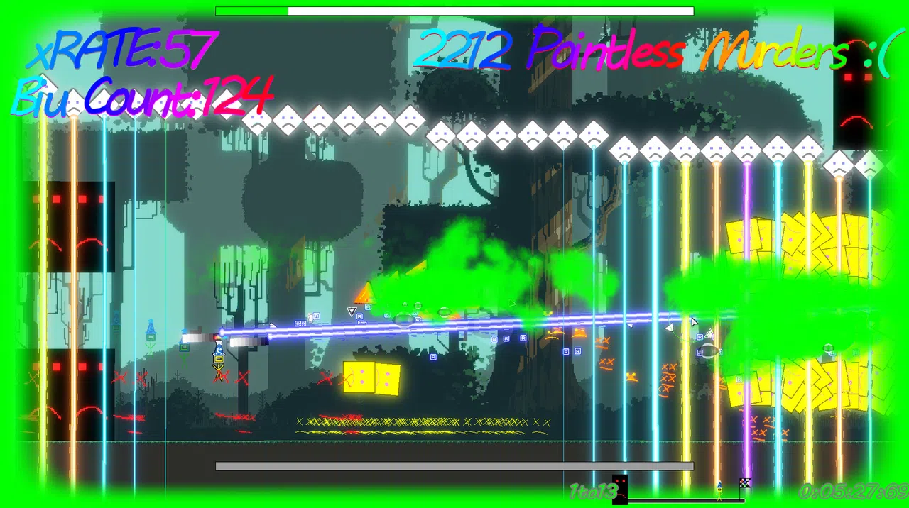 A2C:Ayry seems to be playtesting a 2D runner shooter from Cci Screenshot 5