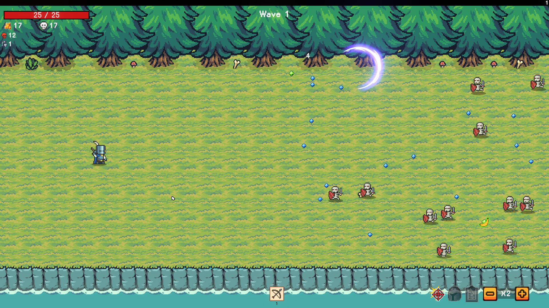 Pixel Survivors: Defense Screenshot 0
