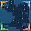 A large map ! icon