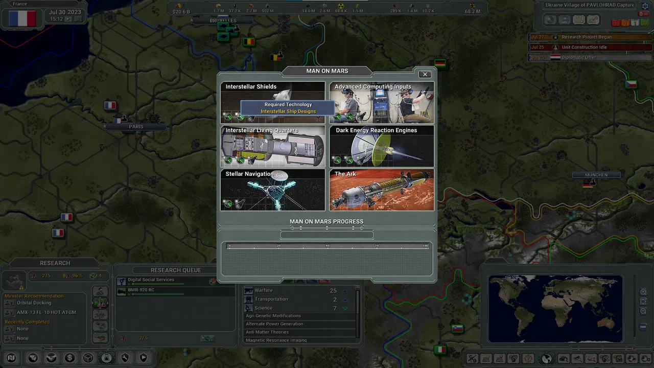 Supreme Ruler 2030 Screenshot 10