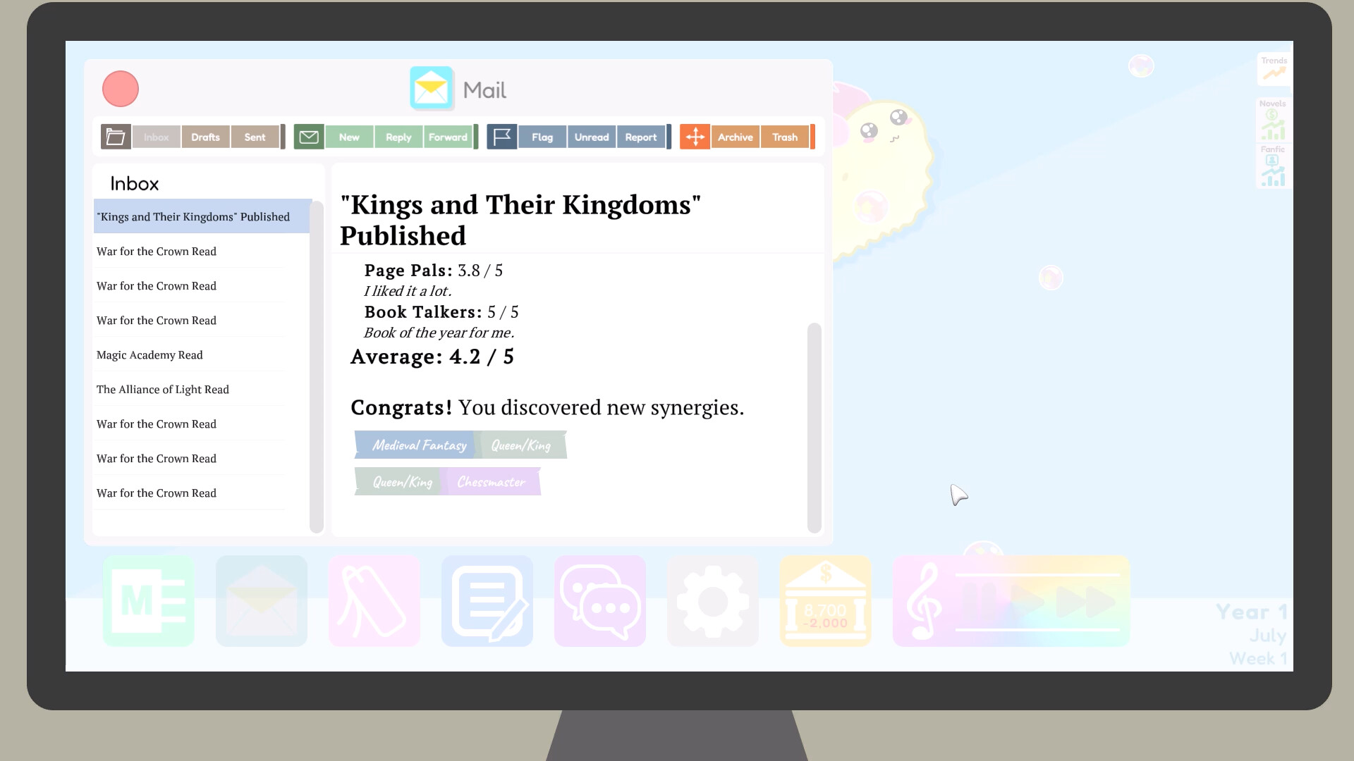 Author Sim Screenshot 3