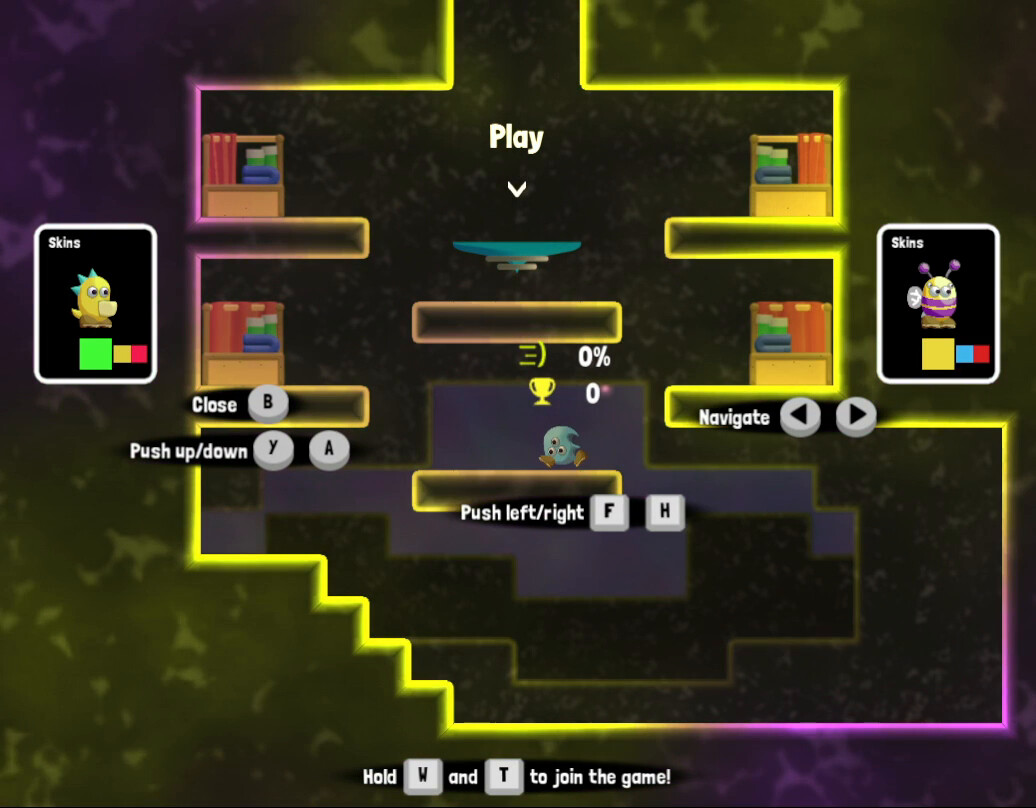 Neon Force Pushers Screenshot 1