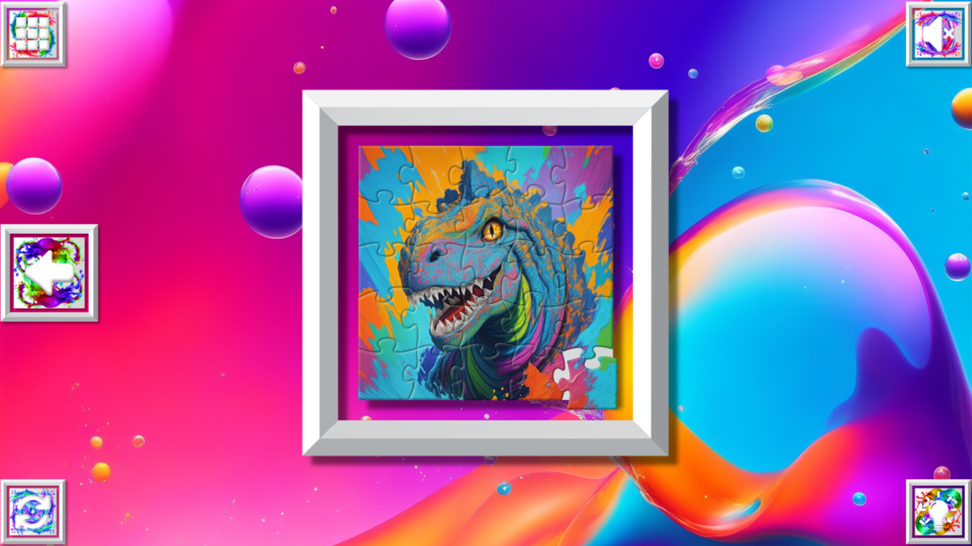 Color Splash: Dinosaurs Screenshot 3
