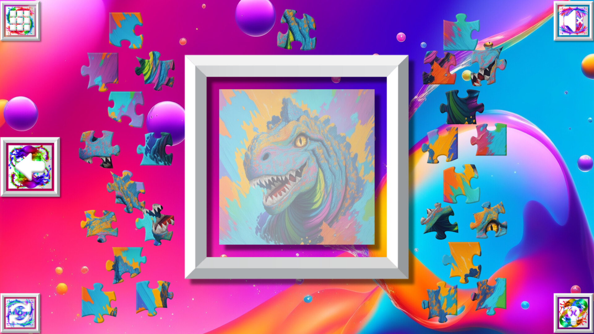 Color Splash: Dinosaurs Screenshot 2