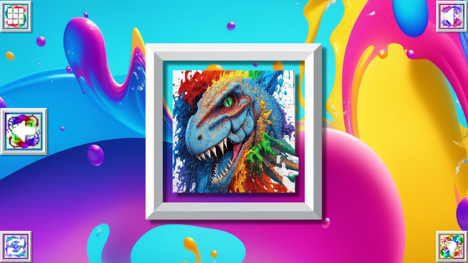 Color Splash: Dinosaurs Screenshot 5