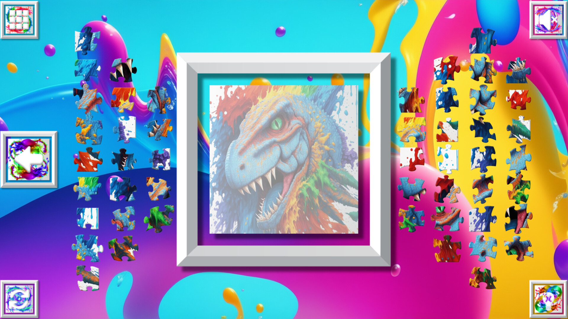 Color Splash: Dinosaurs Screenshot 4