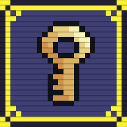 Yellow Key icon
