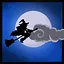Trick-or-treating icon