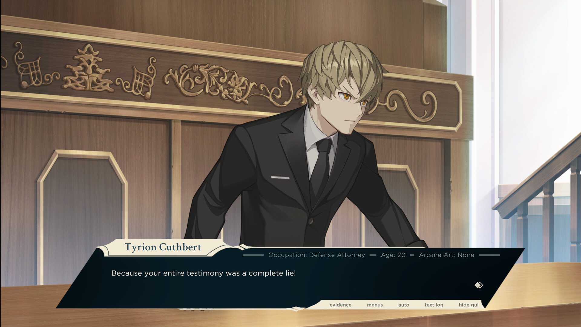 Tyrion Cuthbert: Attorney of the Arcane Screenshot 1