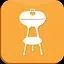 BBQ time icon