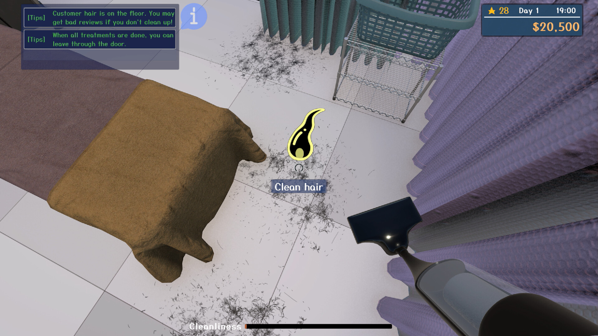 Hair Removal Salon Simulator Screenshot 4