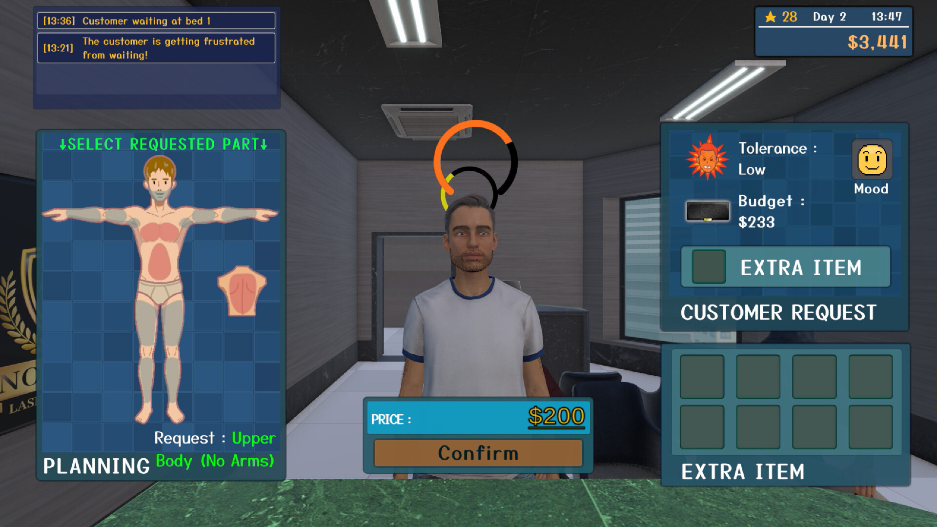 Hair Removal Salon Simulator Screenshot 3