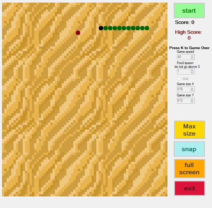 Classic Snake Screenshot 0