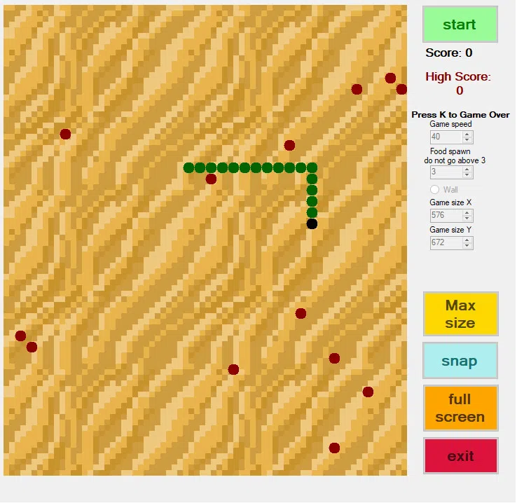 Classic Snake Screenshot 3