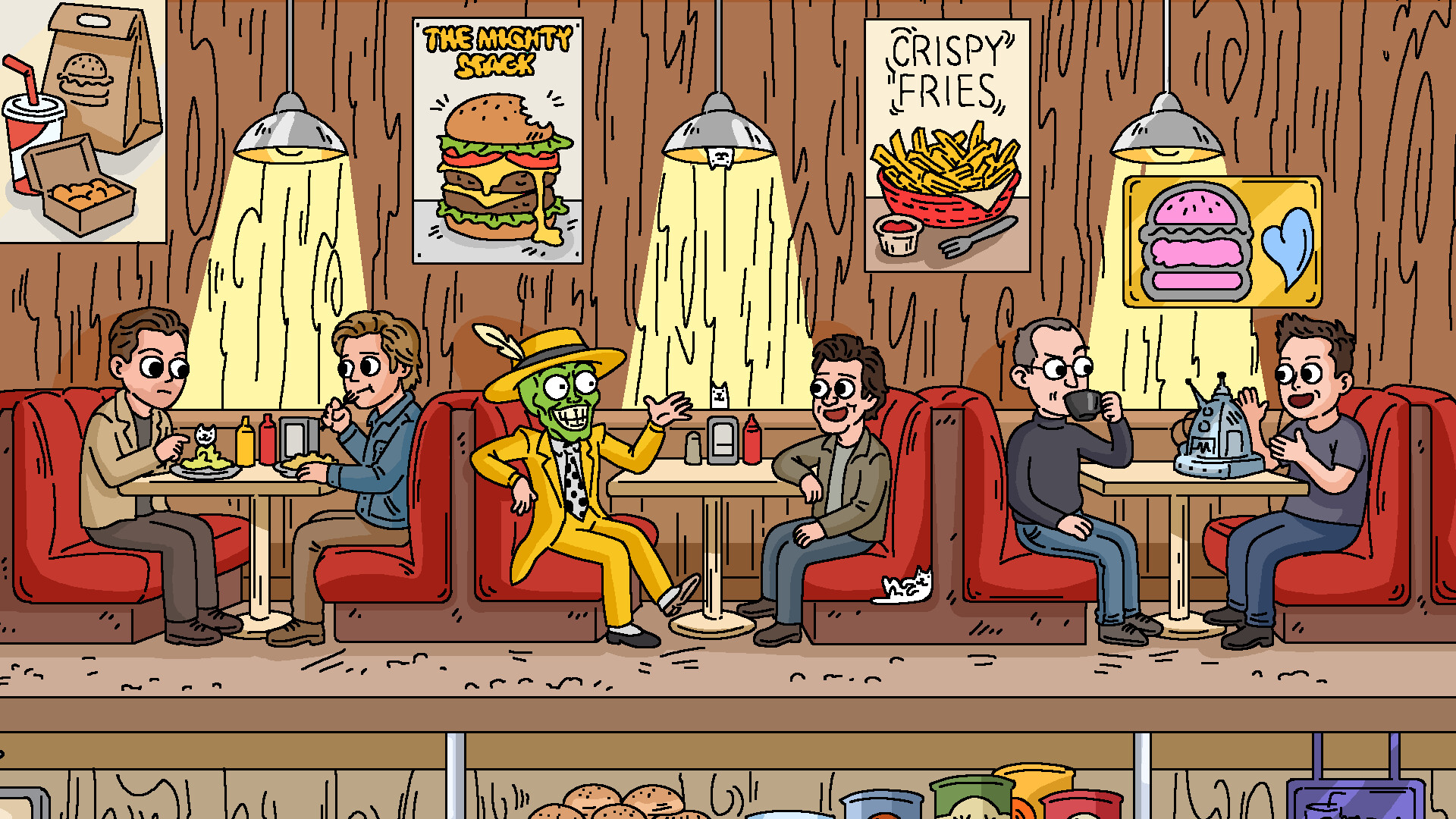 100 Cats Lost In USA Find & Color Screenshot 0