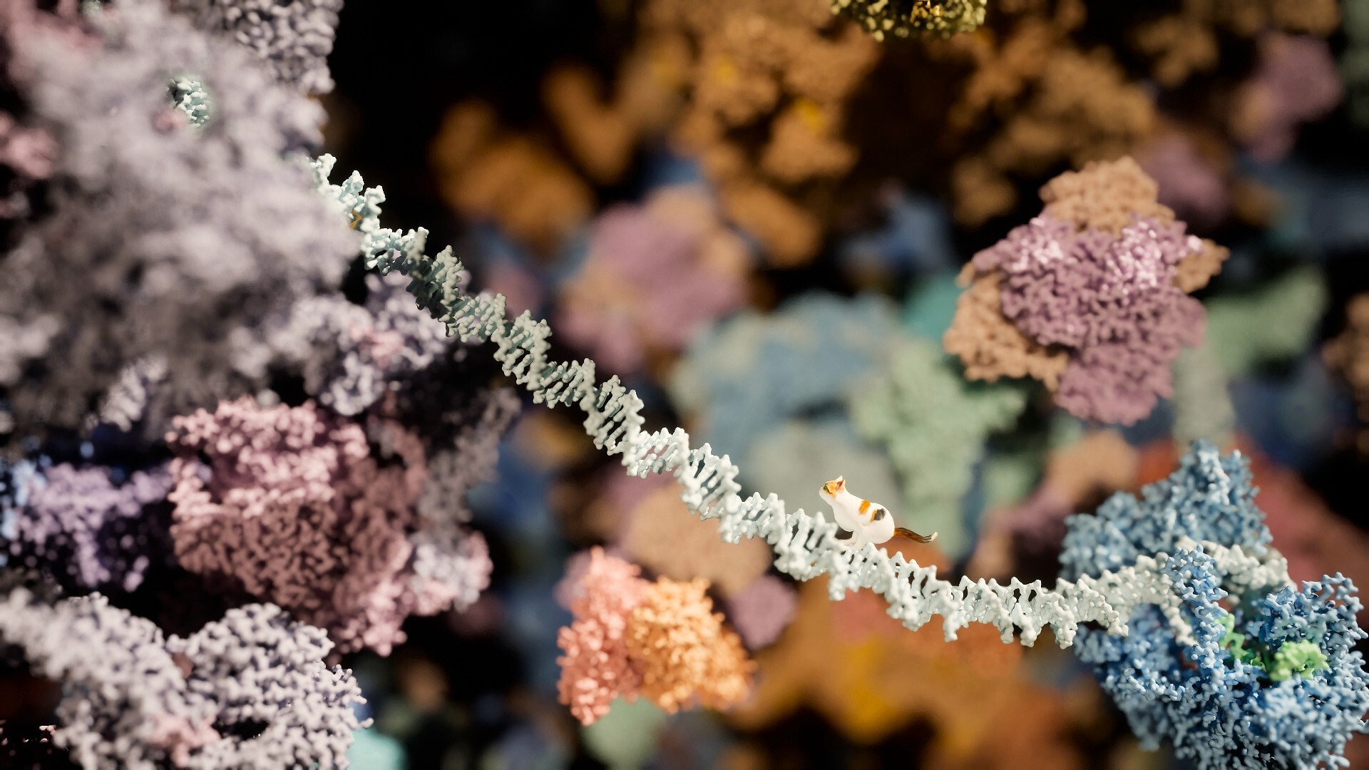 Meowtabolism - Examining Feline Behavior within Unicellular Algae Screenshot 1