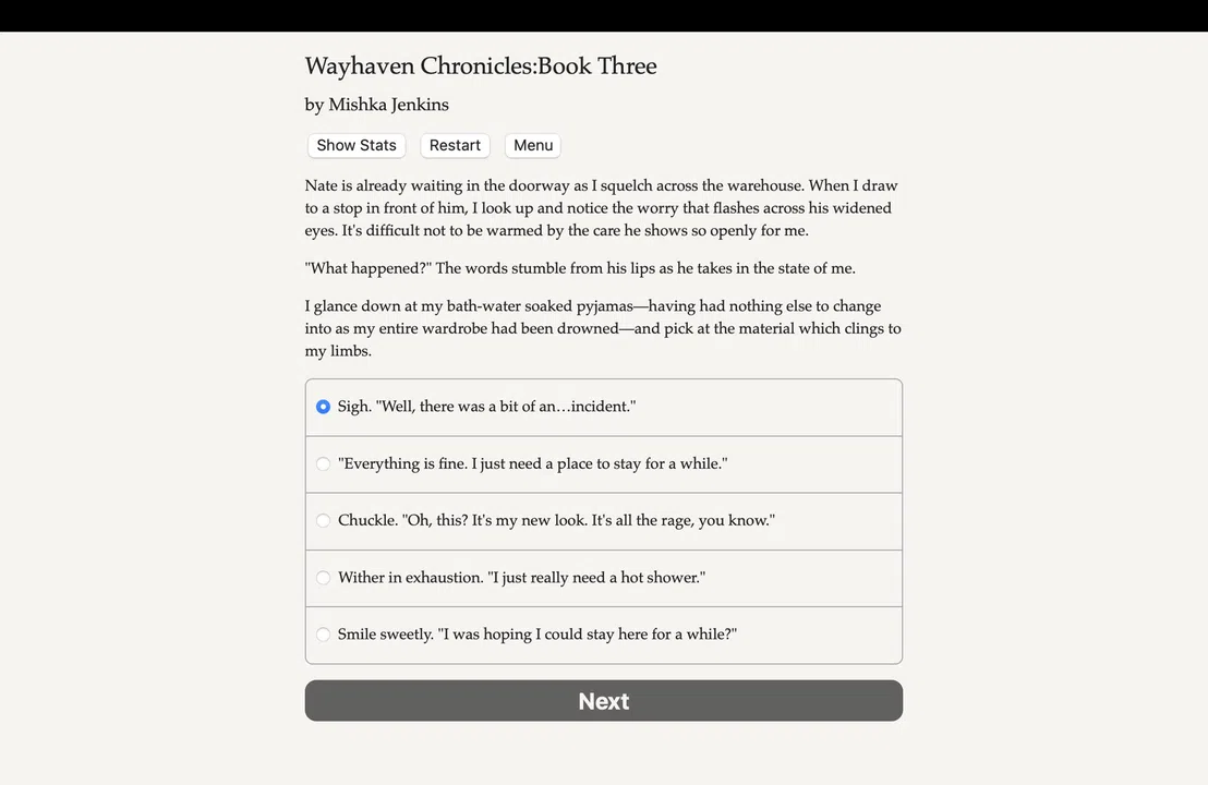 Wayhaven Chronicles: Book Three Screenshot 1