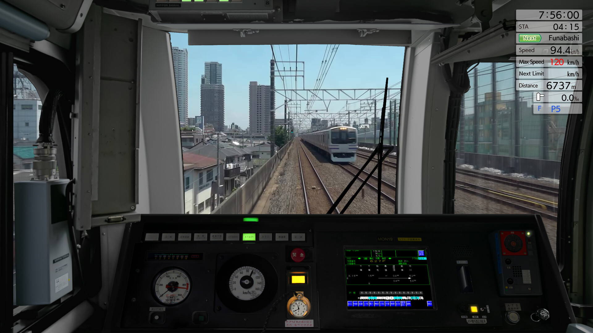 JR EAST Train Simulator: Sobu Line Rapid Service (Tokyo to Narita Airport Terminal 1) E217 series Screenshot 10
