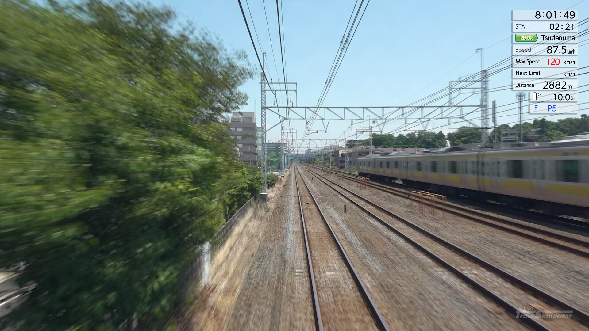 JR EAST Train Simulator: Sobu Line Rapid Service (Tokyo to Narita Airport Terminal 1) E217 series Screenshot 13