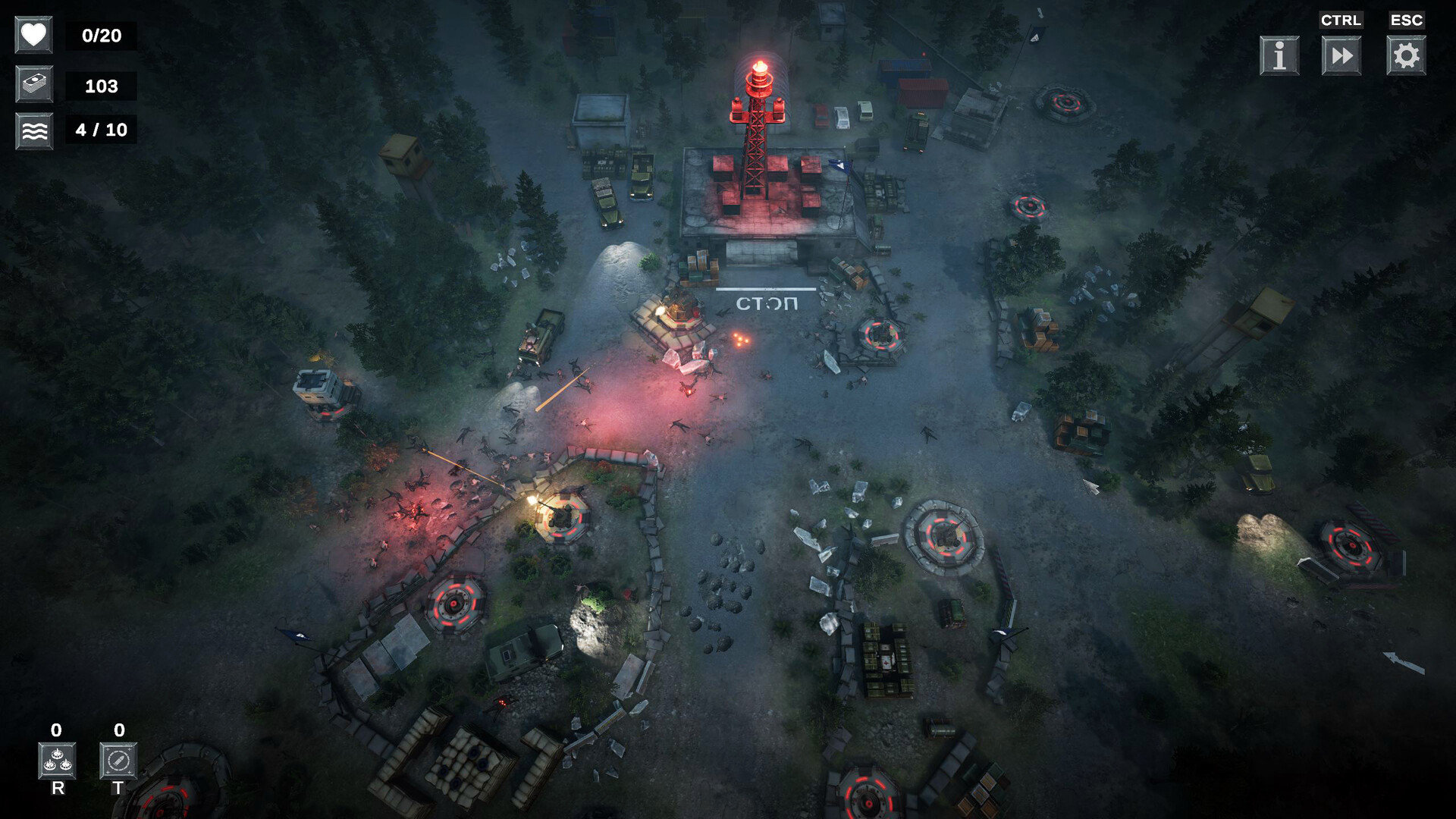 HOLD THE LINE Screenshot 0