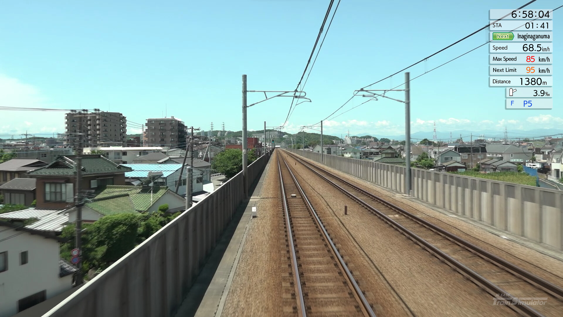 JR EAST Train Simulator: Nambu Line (Kawasaki to Tachikawa) E233-8000 series Nambu Branchi Line (Hamakawasaki to Shitte) 205-1000 series Tsurumi Line (Tsurumi to Ogimachi,Okawa,Umi-Shibaura) 205-1100 series Screenshot 13
