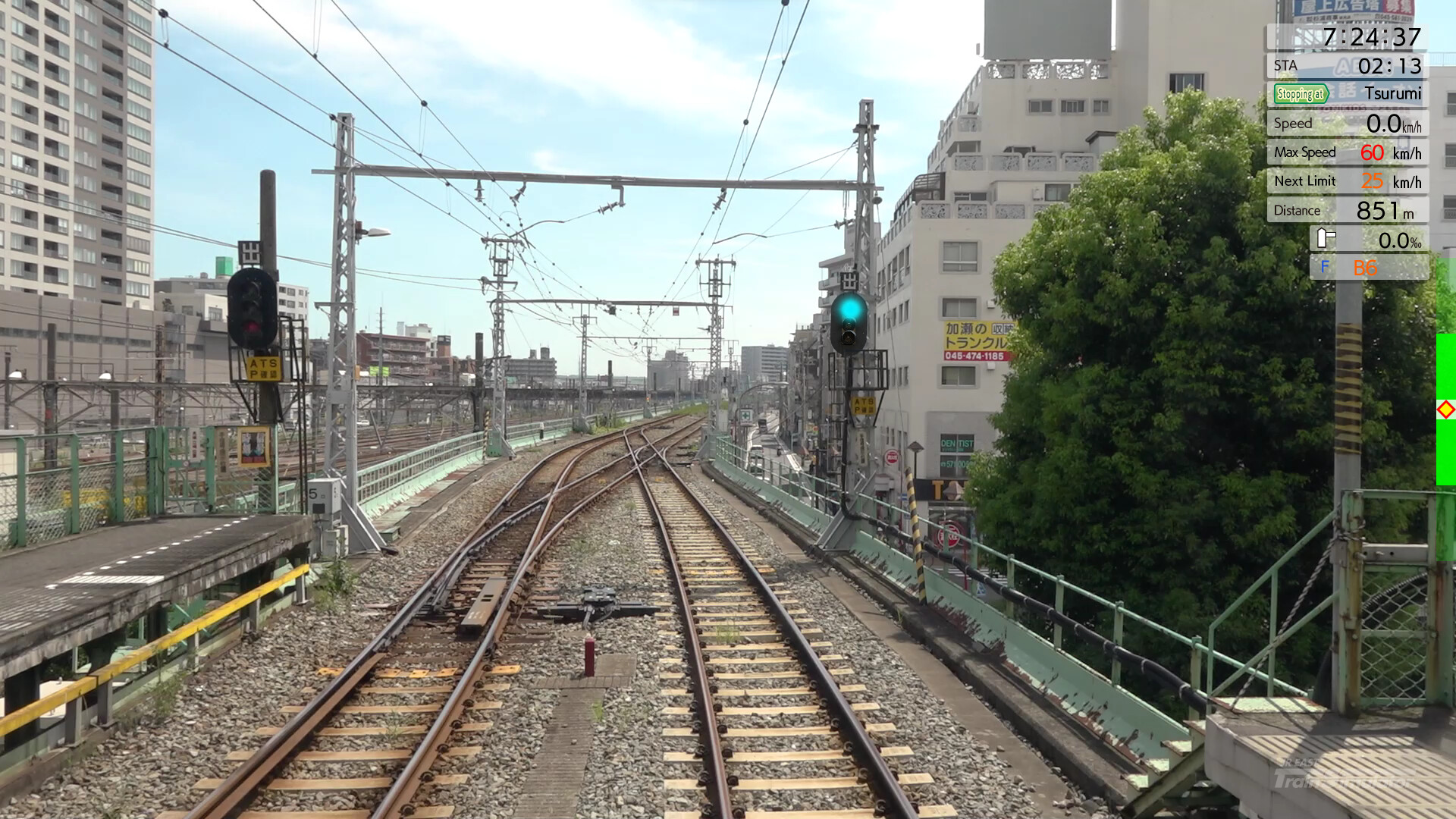 JR EAST Train Simulator: Nambu Line (Kawasaki to Tachikawa) E233-8000 series Nambu Branchi Line (Hamakawasaki to Shitte) 205-1000 series Tsurumi Line (Tsurumi to Ogimachi,Okawa,Umi-Shibaura) 205-1100 series Screenshot 39