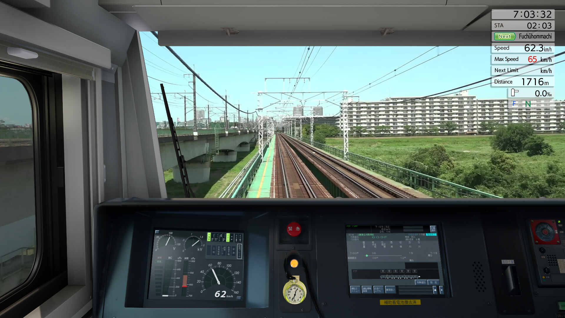 JR EAST Train Simulator: Nambu Line (Kawasaki to Tachikawa) E233-8000 series Nambu Branchi Line (Hamakawasaki to Shitte) 205-1000 series Tsurumi Line (Tsurumi to Ogimachi,Okawa,Umi-Shibaura) 205-1100 series Screenshot 14