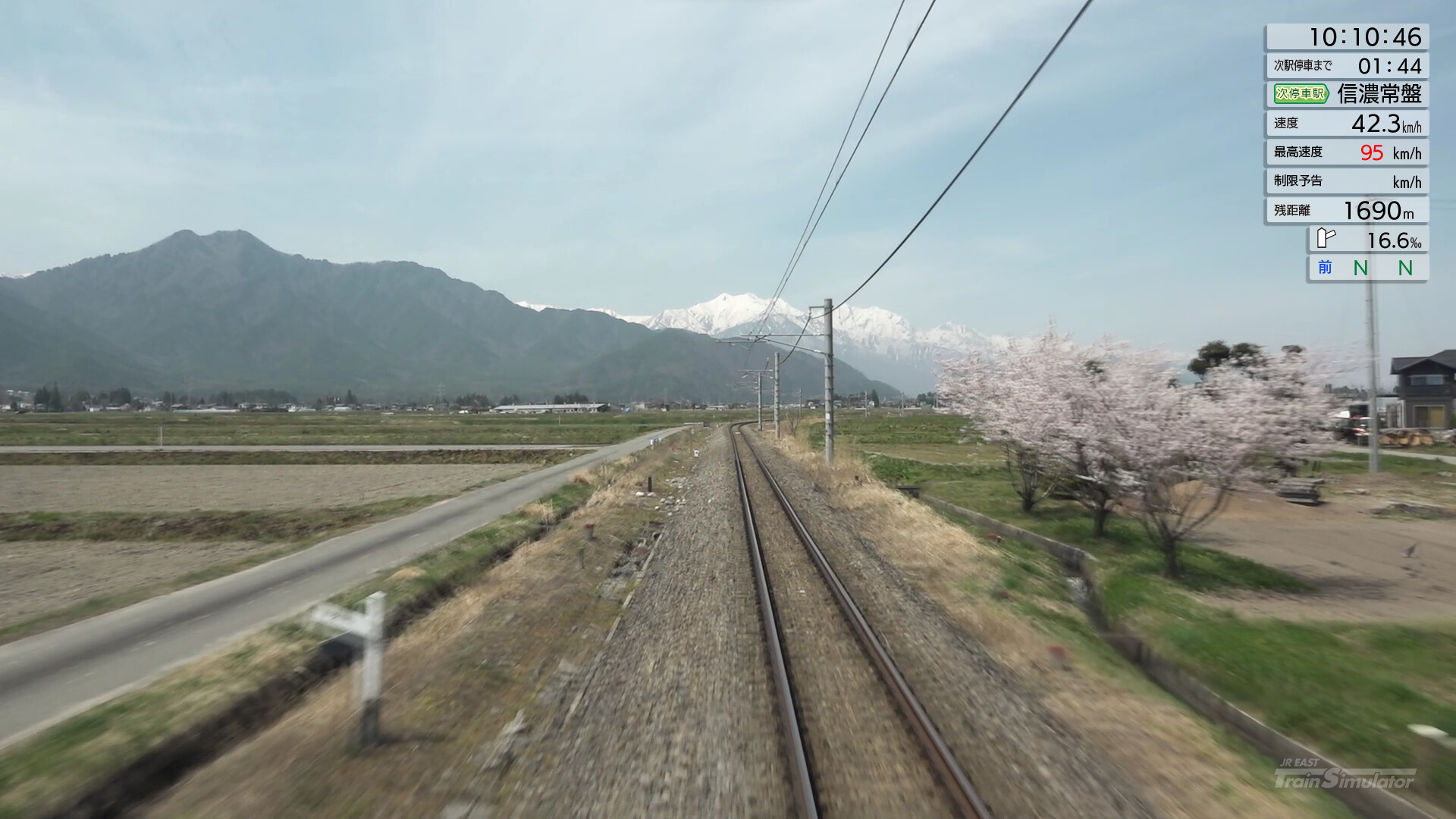 JR EAST Train Simulator: Oito Line (Matsumoto to Minami-Otari) 211 series Screenshot 8