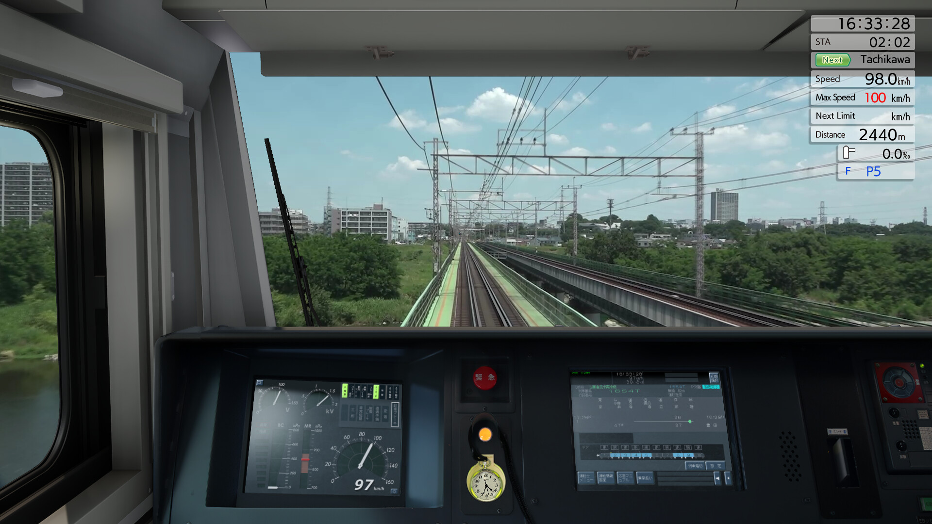 JR EAST Train Simulator: Chuo Line Rapid Service (Takao to  Tokyo) E233-0 series Screenshot 6