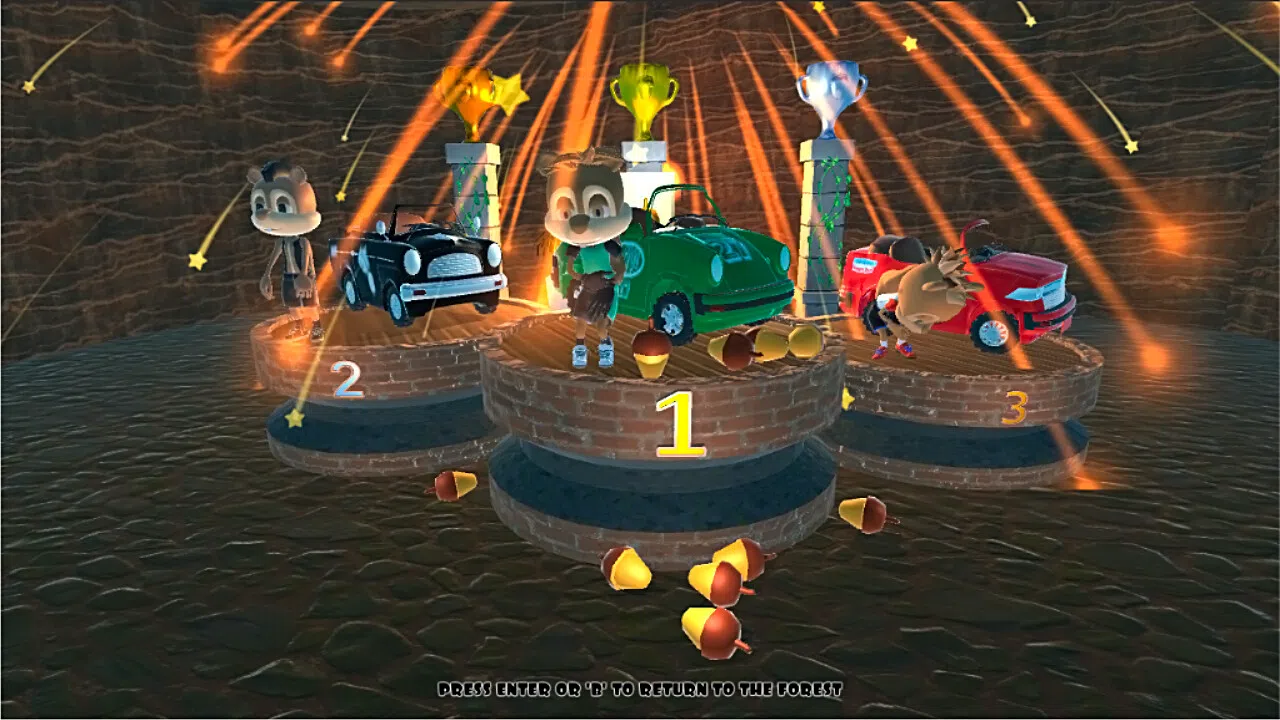 Squirrels Forest Race Screenshot 9