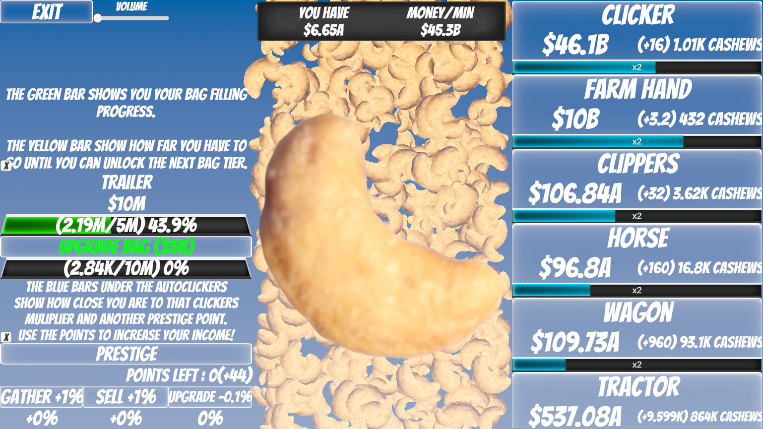 Cashew Clicker Screenshot 4