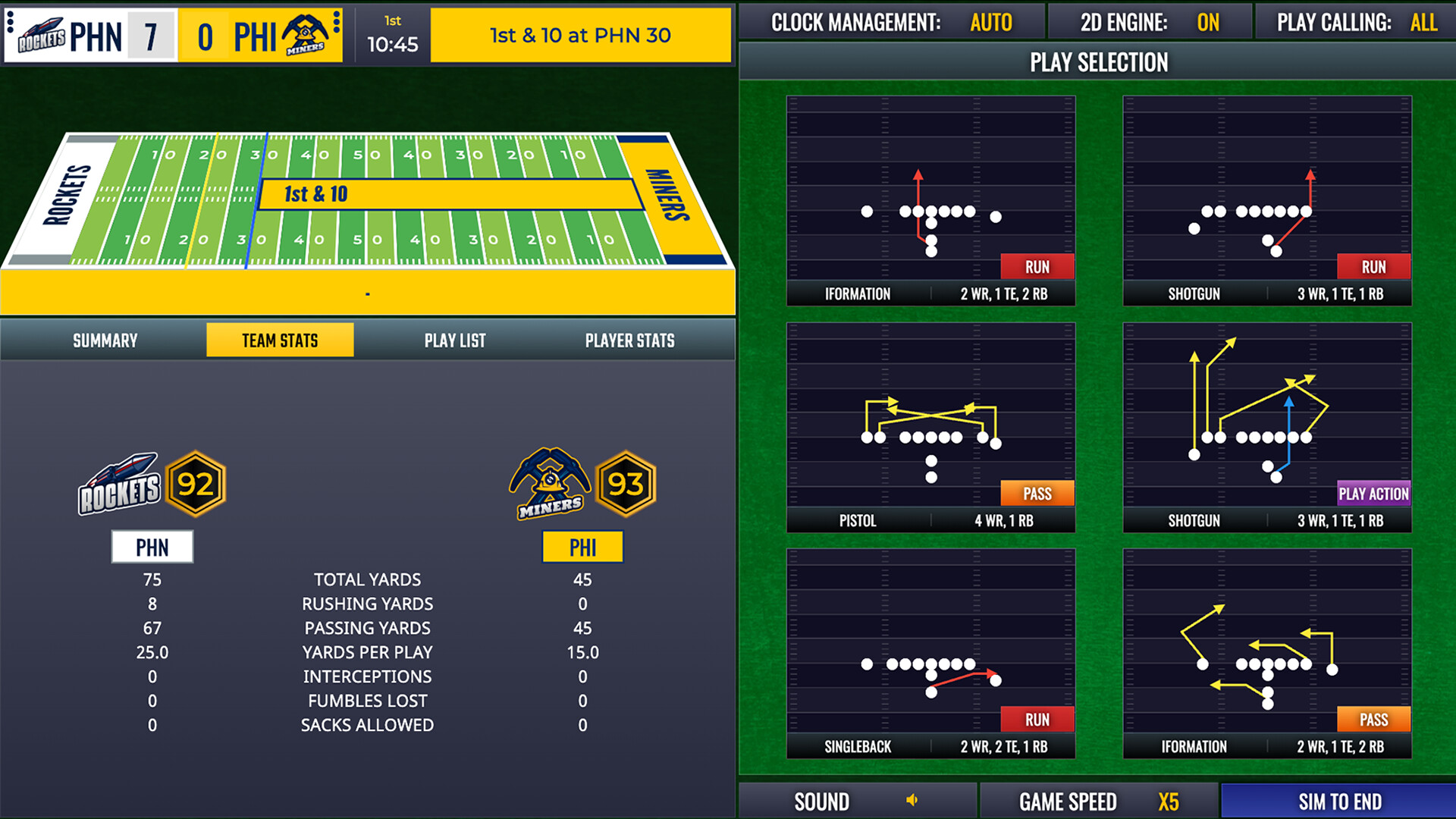Ultimate Pro Football Coach Screenshot 6