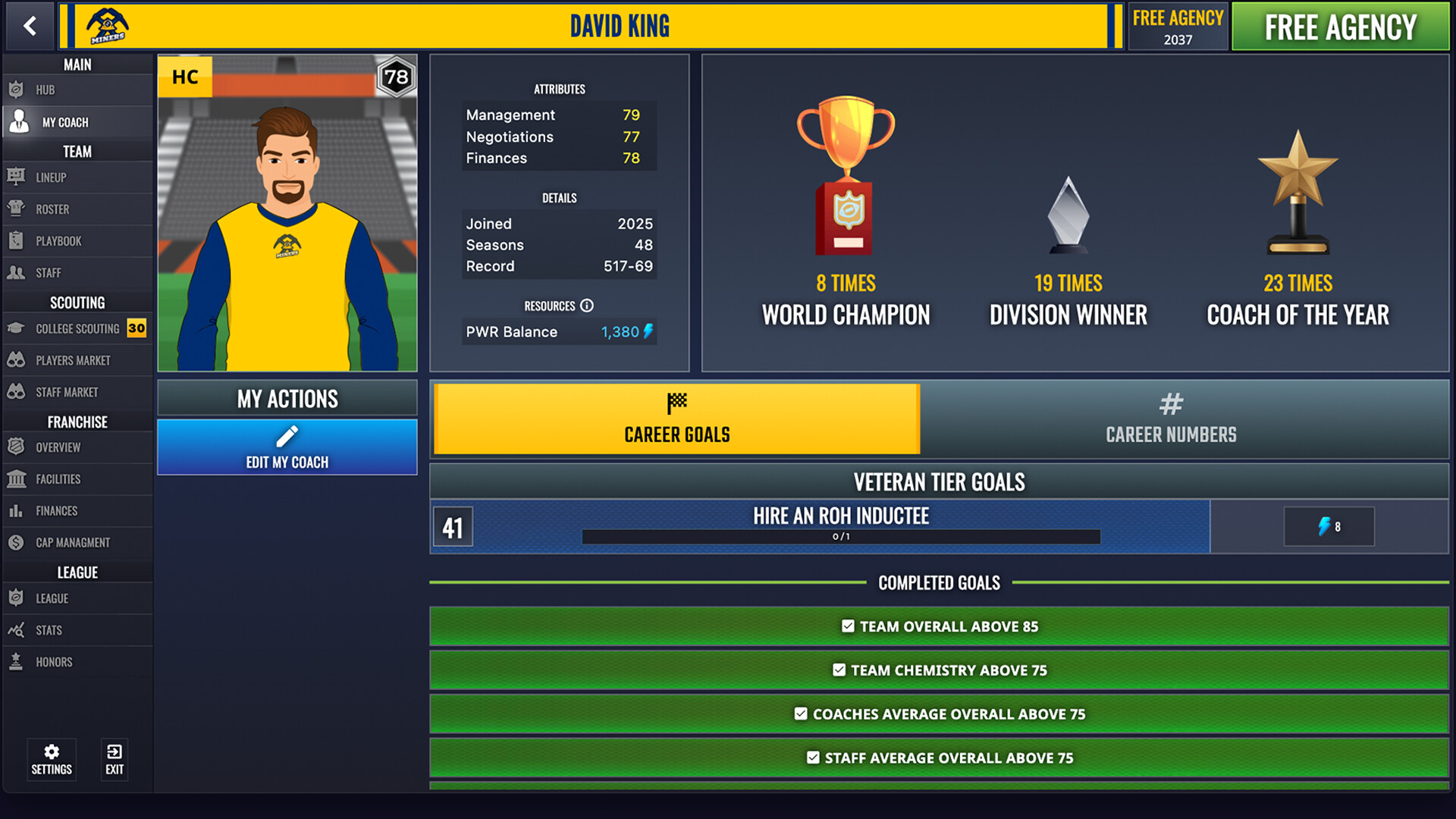 Ultimate Pro Football Coach Screenshot 4