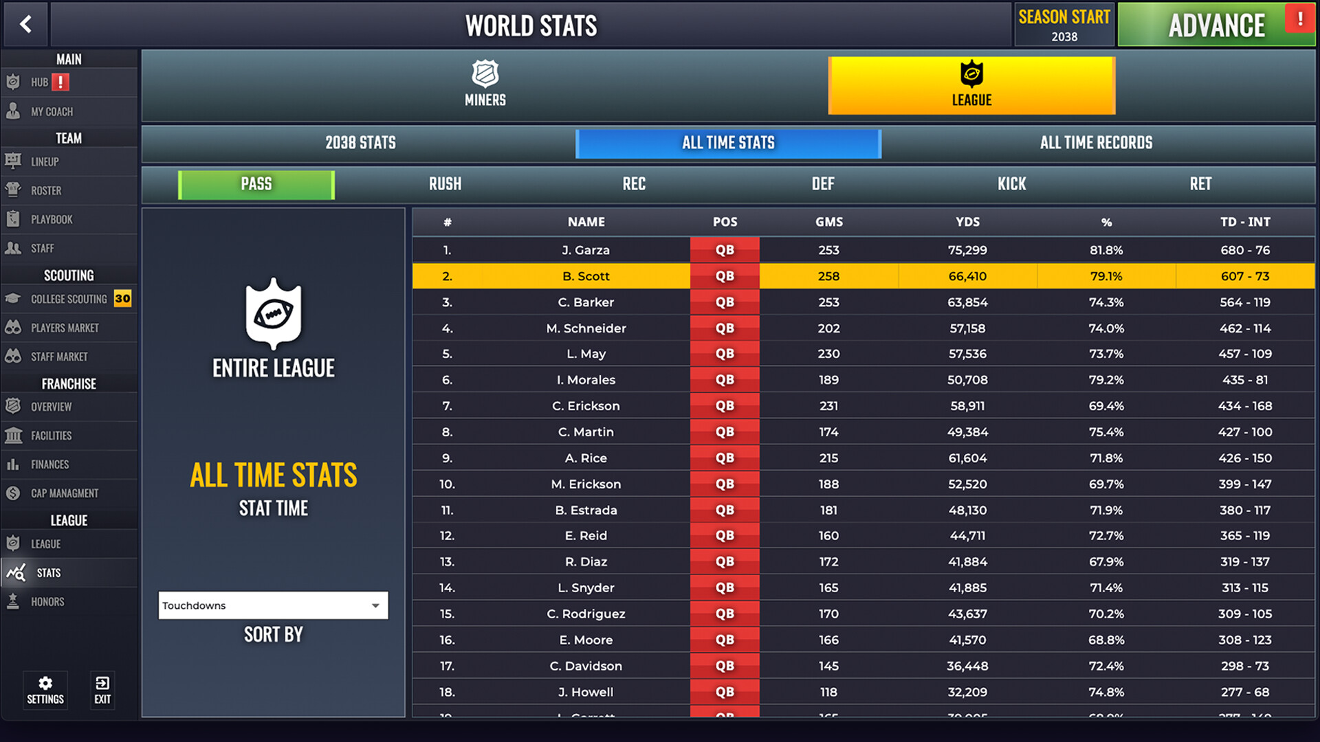 Ultimate Pro Football Coach Screenshot 16