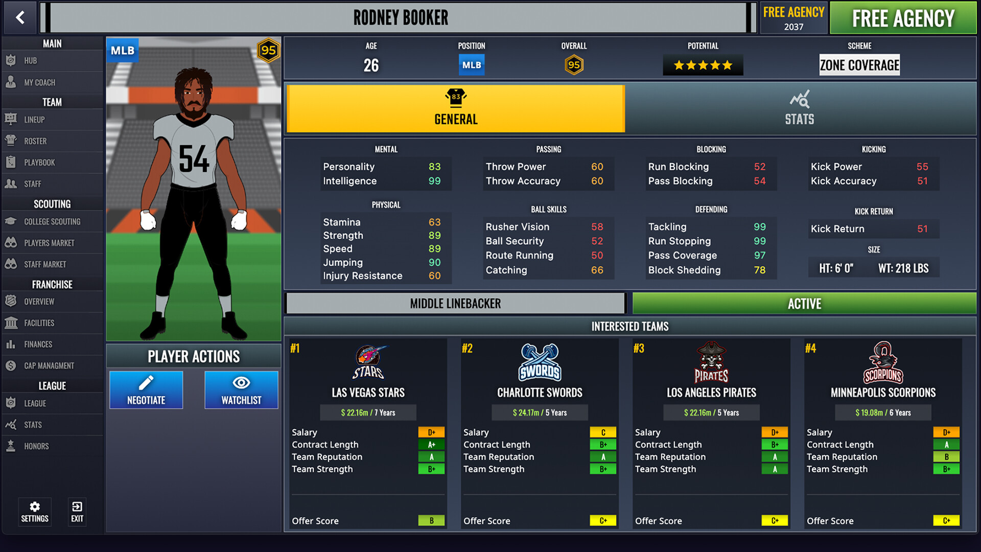 Ultimate Pro Football Coach Screenshot 22