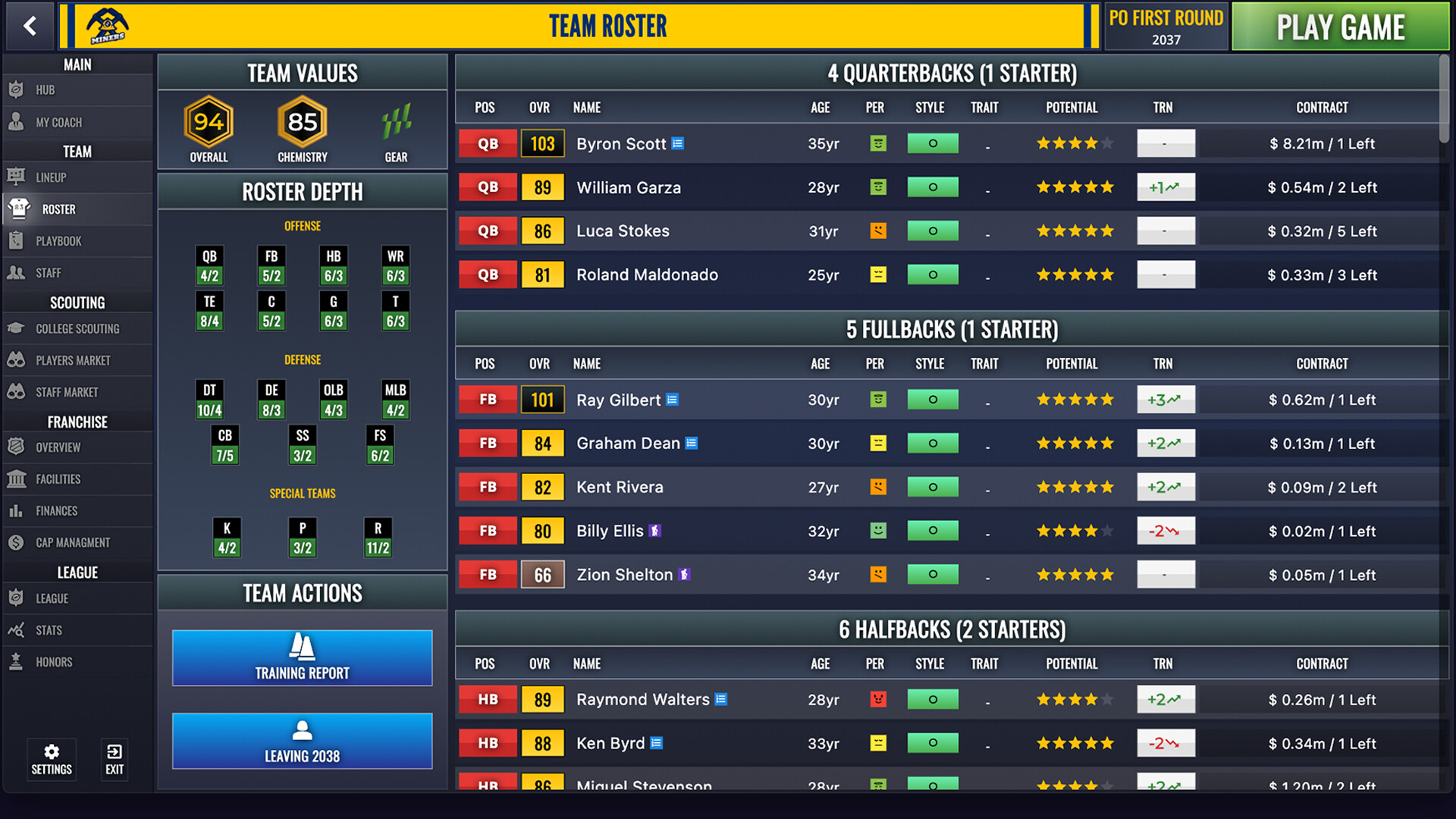 Ultimate Pro Football Coach Screenshot 10