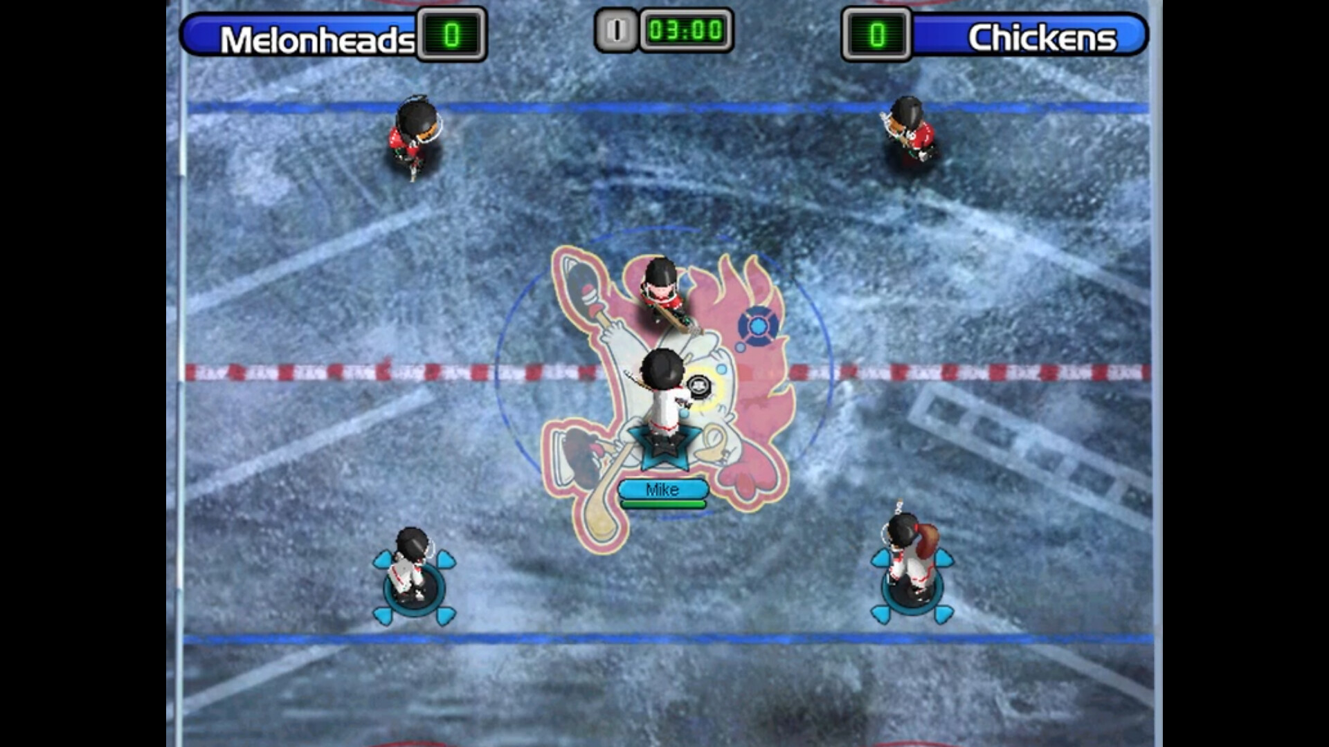 Backyard Hockey '02 Screenshot 1