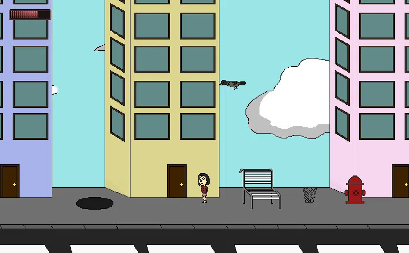 Rooftop Postgirl Screenshot 3