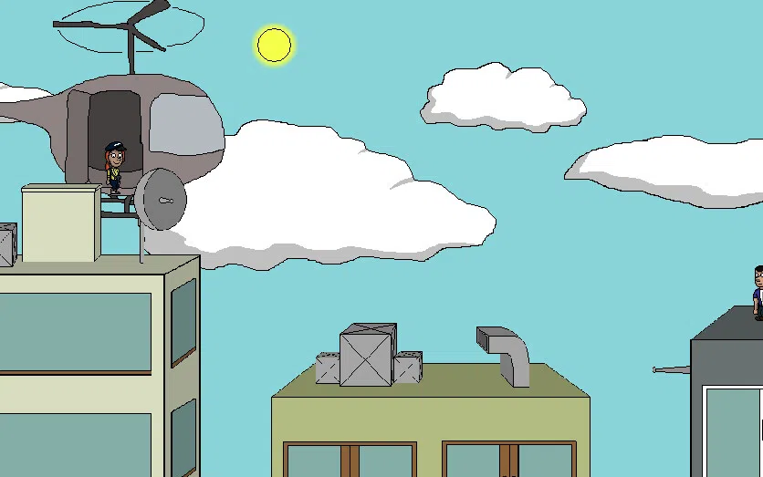 Rooftop Postgirl Demo Screenshot 0