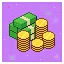 Cash is best icon