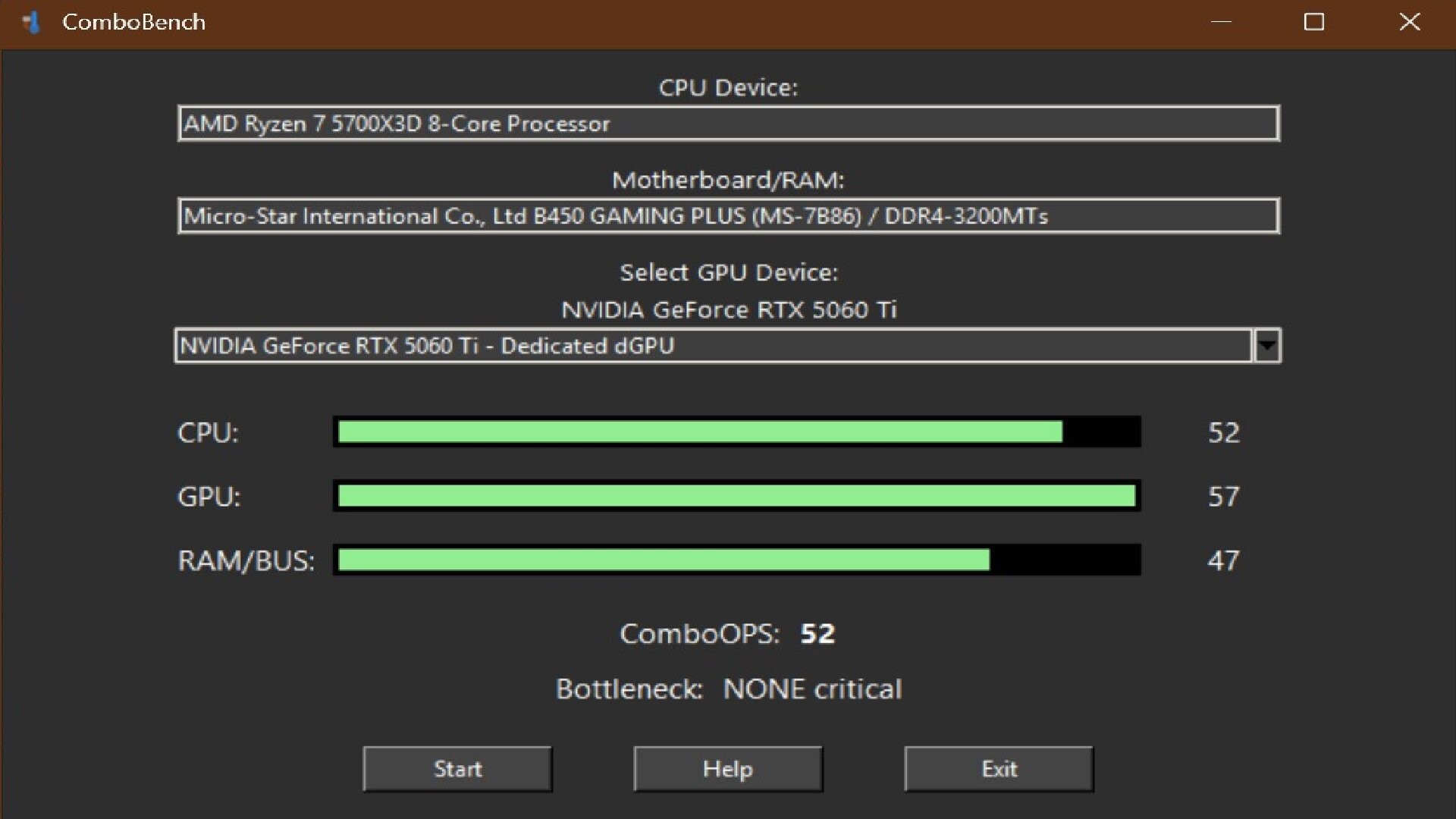 ComboBench Screenshot 0