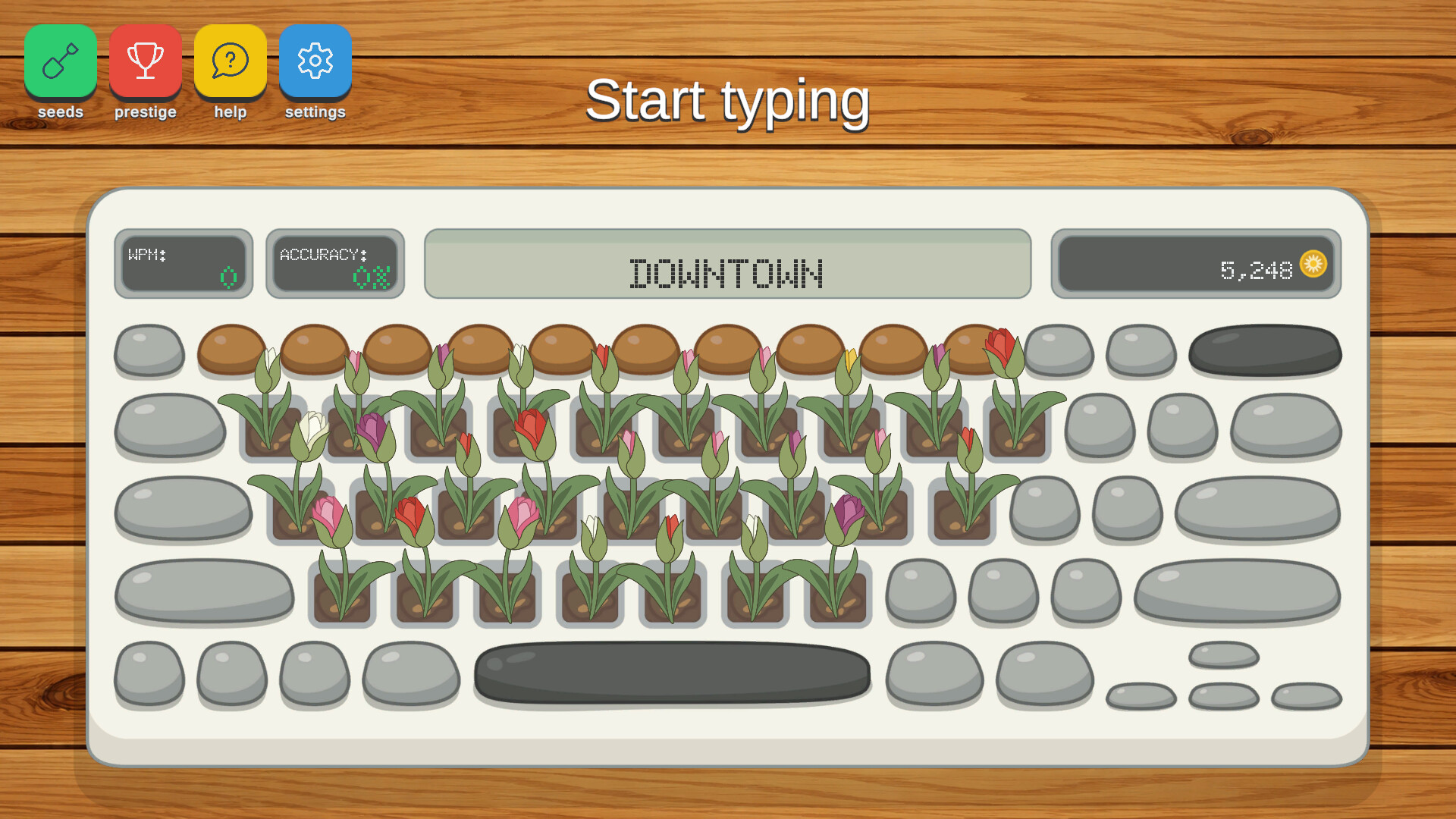 Qwerty Garden Screenshot 2