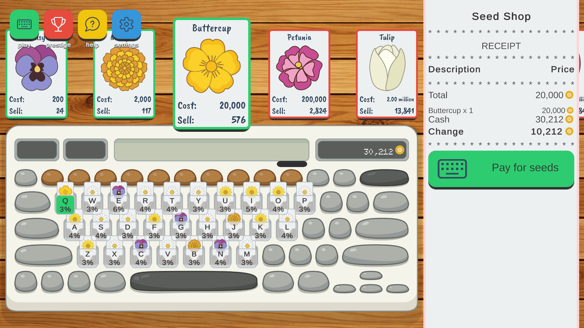 Qwerty Garden Demo Screenshot 5